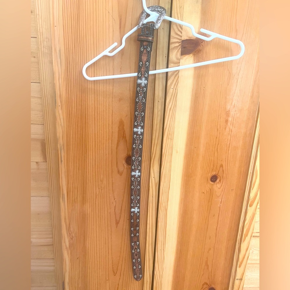 Ariat girls belt